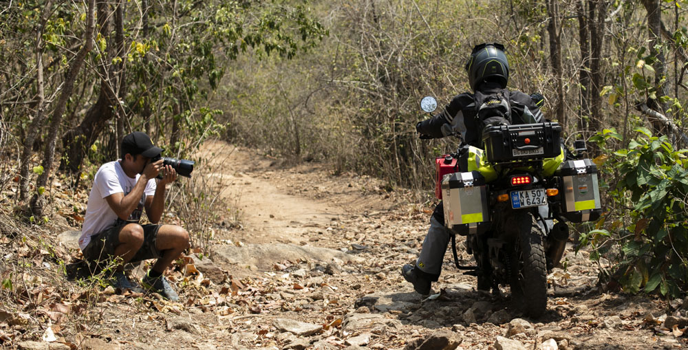 Behind-the-scenes of the Big Bad Bikes Corporate Video shot by DCAM