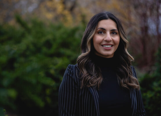 Casual Portrait Photograph of Elected Politician against the Toronto Skyline shot by DCAM Productions.